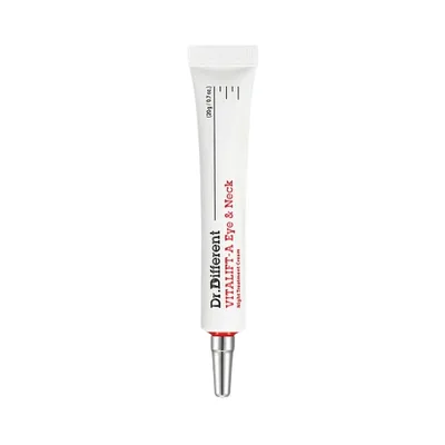Crema cu retinal pentru ochi si gat, VITALIFT-A, 20g, Dr.Different