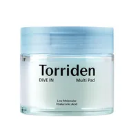 Dischete hidratante Hyaluronic Acid Dive In Multi Pad, 80 bucati, Torriden