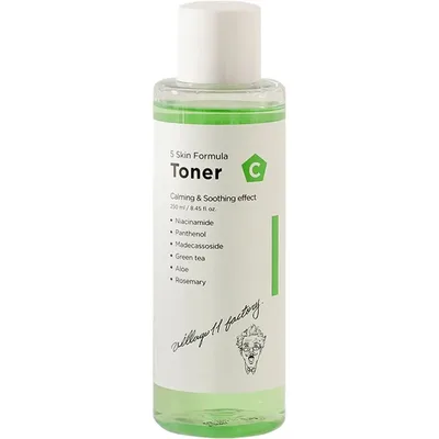 Toner calmant pentru fata C Skin Formula, 250ml, Village 11 Factory