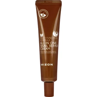 Crema de fata reparatoare cu extract de melc All In One, 120ml, Mizon