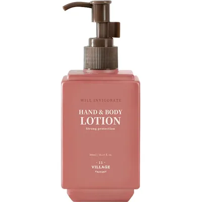 Lotiune de corp si maini intens antioxidanta Will Invigorate, 300ml, Village 11 Factory