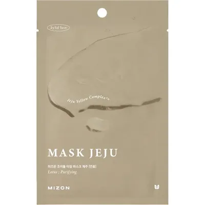 Masca de fata cu extract de lotus Joyful Time, 23g, Mizon