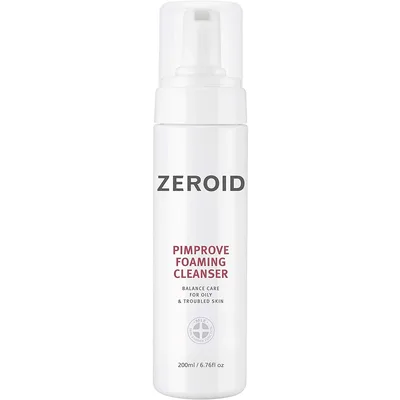Spuma de curatare pentru ten gras Pimprove, 200ml, Zeroid