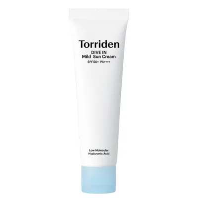 Crema de fata Hyaluronic Acid SPF50+ PA++++ Mild Dive In, 60ml, Torriden