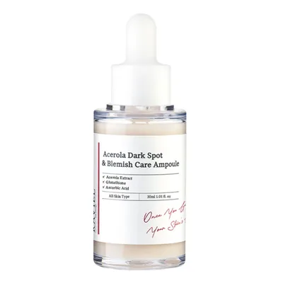 Ser pentru fata cu acerola impotriva petelor si imperfectiunilor, 30ml, Raviel