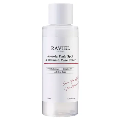 Toner facial cu acerola impotriva petelor si imperfectiunilor, 150ml, Raviel