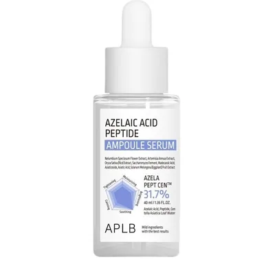 Ser facial Ampoule cu Acid Azelaic si Peptide, 40ml, APLB