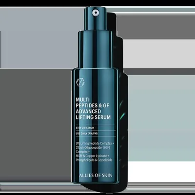 Ser de fata pentru uz zilnic Multi Peptides & GF Advanced Lifting Serum, 30ml, Allies of Skin