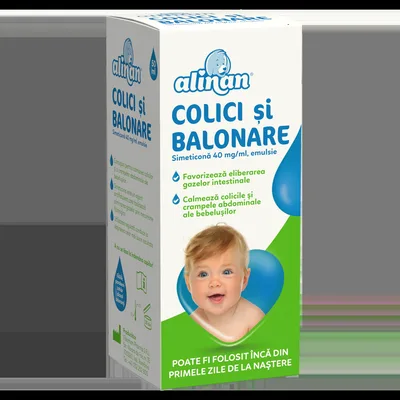 Emulsie colici si balonare Alinan, 50ml, Fiterman