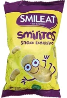 Pufuleti Smilitos Bio cu ulei de masline +8 luni, 38 g – Smileat