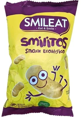 Pufuleti Smilitos Bio cu ulei de masline +8 luni, 38 g – Smileat
