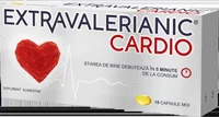 Extravalerianic Cardio, 15 capsule moi, Biofarm