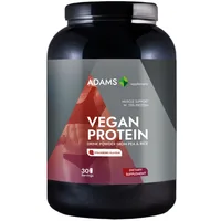 Vegan Protein cu aroma de capsuni, 454g, Adams Vision