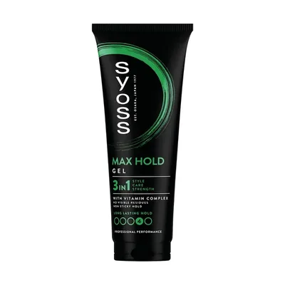 Gel de par max hold, 250ml, Syoss