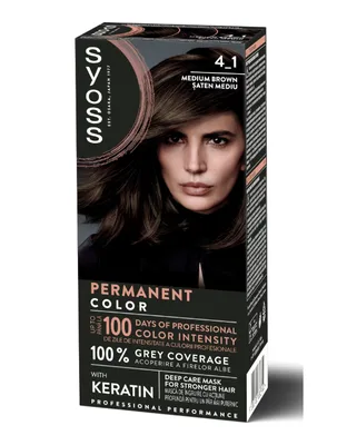 Vopsea de par permanenta 4-1 Saten Mediu, 115ml, Syoss