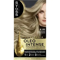 Vopsea de par fara amoniac Color Oleo 8-05 blond bej, 115ml, Syoss