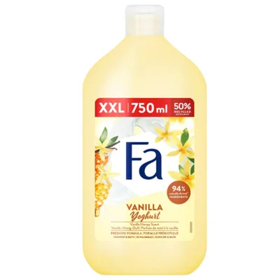 Gel de dus Yoghurt Vanilla, 750ml, Fa