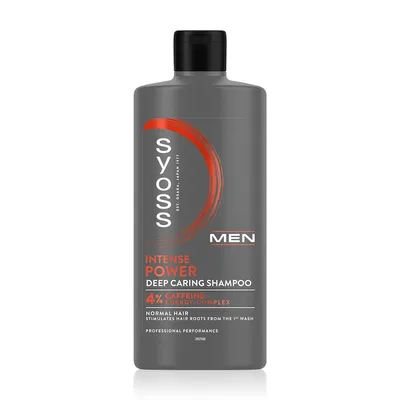Sampon pentru barbati Intense Power, 440ml, Syoss