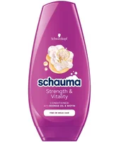 Balsam cu ulei de baobab si biotina Strength & Vitality, 250ml, Schauma