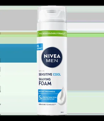 Spuma de ras Men Sensitive Cool, 200ml, Nivea