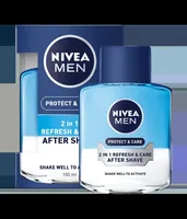 Lotiune dupa ras 2in1 Men Refresh & Care, 100ml, Nivea