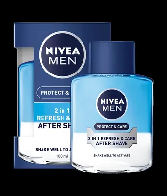 Lotiune dupa ras 2in1 Men Refresh & Care, 100ml, Nivea