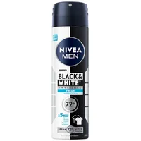 Deodorant spray pentru barbati Black & White Fresh, 150ml, Nivea