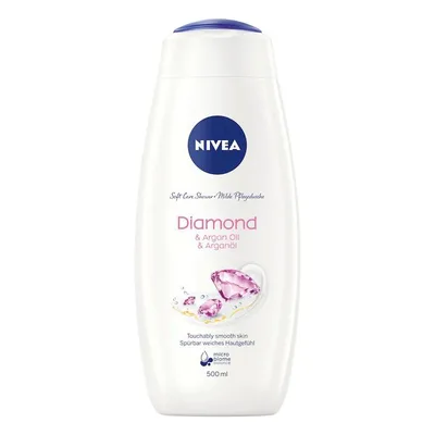 Gel de dus hidratant Care & Diamond, 500ml, Nivea