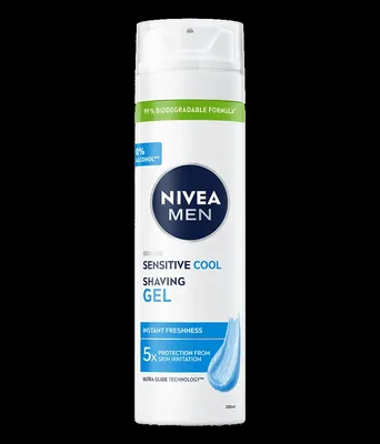 Gel de ras Men Sensitive Cool, 200ml, Nivea