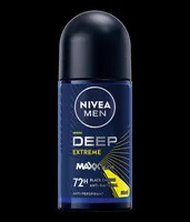 Deodorant roll-on pentru barbati Deep Extreme, 50ml, Nivea