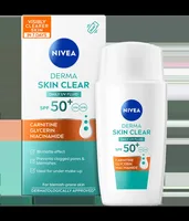 Fluid de zi hidratant Derma Skin Clear cu SPF 50+, 40ml, Nivea