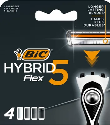 Pachet Aparat de ras Flex 3 1 bucata + Rezerve 3 bucati, BIC
