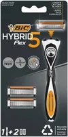 Pachet Rezerve aparat de ras Hybrid Flex 3, 4 bucati, BIC