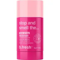 Deodorant cu trandafir Stop and smell the roses all day, 50g, B.fresh