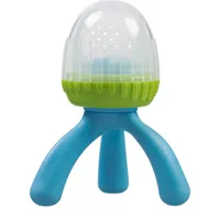 Dispozitiv de hranire din silicon pentru +4 luni Albastru/Verde, 1 bucata, Bbox