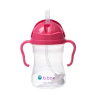 Cana cu pai pentru +9 luni Roz, 450ml, Bbox