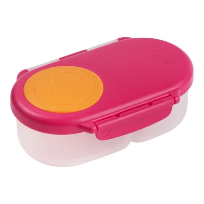 Caserola compartimentata Snackbox pentru +4 luni Roz/Portocaliu, Bbox