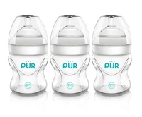 Set Biberoane cu gura larga Advanced Plus, 3x150ml, PUR