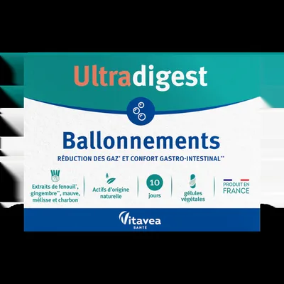 Ultradigest Ballonnements, 30 capsule, Vitavea