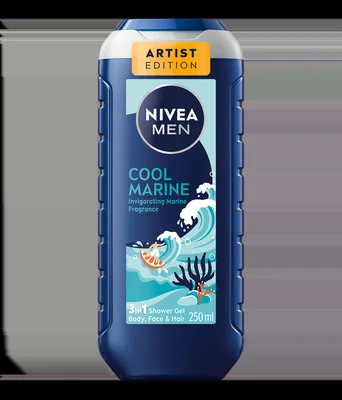 Gel de dus editie limitata Ultra Charge, 250ml, Nivea