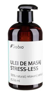 Ulei de masaj stress-less, 475ml, Sabio