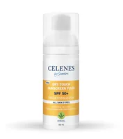 Fluid protectie solara Dry Touch Herbal cu SPF 50+, 50ml, Celenes