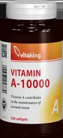 Vitamina A 10.000UI, 250 capsule gelatinoase, Vitaking