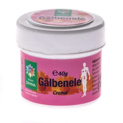 Crema naturala cu galbenele, 150g, Steaua Divina
