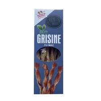 Grisine cu mac Bio, 125g, Ecomania