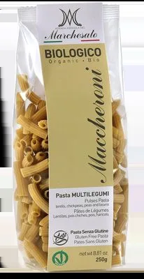 Paste cu legume fara gluten Maccheroni Bio, 250g, Marchesato