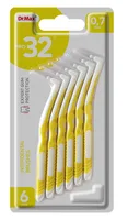 Pro32 Periute interdentare 0,7mm, 6 bucati
