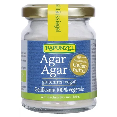 Agar Agar Bio fara gluten, 60g, Rapunzel