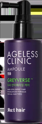 Ser impotriva incaruntirii si caderii parului Ageless Clinic Ampoule, 100ml, Rut Hair