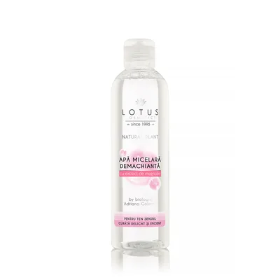Apa micelara pentru ten sensibil Natural Plant, 250ml, Lotus Cosmetics